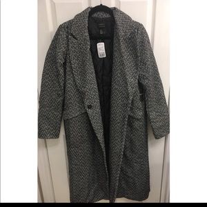 Herringbone insulated jacket M